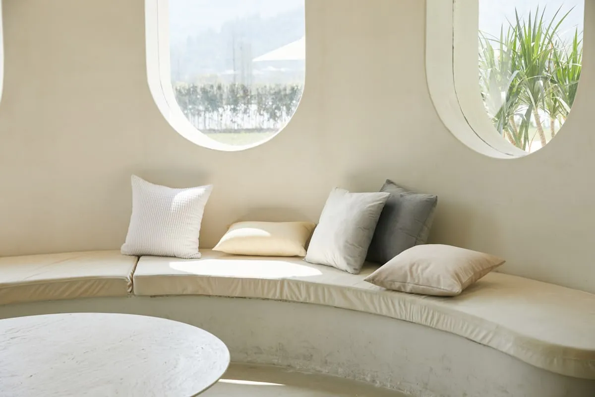 Minimalist home décor and furniture detail 3